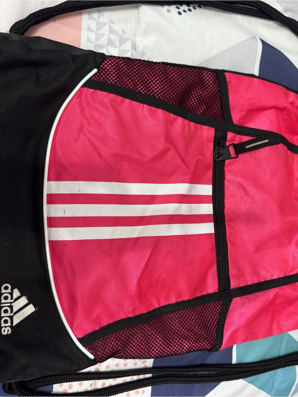 Adidas Pink Athletic Bag